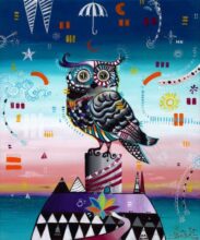 "the owl" di giorgio casu : il talento sardo esposto al times square – in3clicktv