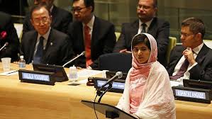 Malala - discorso Nazioni Unite
