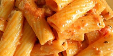 Tortiglioni al sugo di agnello 11 Tortiglioni al sugo di agnello