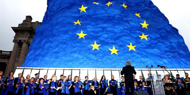 60 anni dell'unione europea in piazza a roma