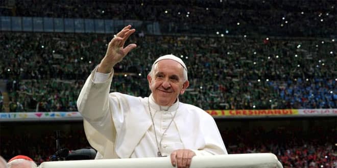 papa francesco superstar 25 marzo