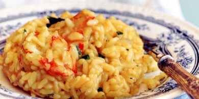 Risotto lime zenzero e gamberi rossi: Ricetta afrodisiaca a cura di Michele Cogni 12 risotto lime zenzero e gamberi