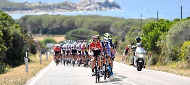 Giro d'Italia 2017 - maglia rosa a Pöstlberger 2 giro d'Italia 2017 sardegna